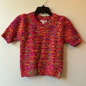 NWT Allison NY SHIRA Sweater in Fuchsia Sz XS